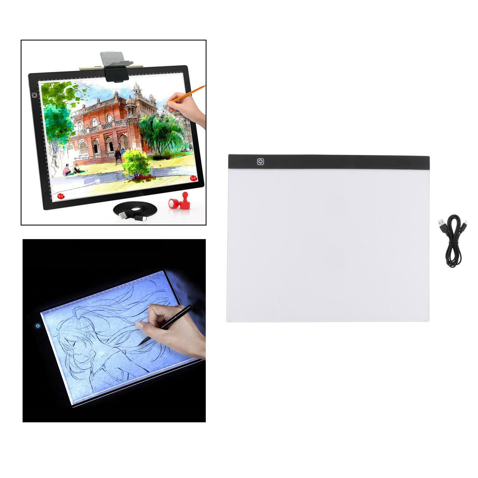 Led Tracing Light Box Board Drawing  Pad Table A3  Dimming