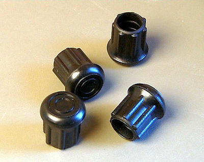 4 Pack  5/8" Rubber Tips- Cane, Crutch Or Chair       Ct-625-b
