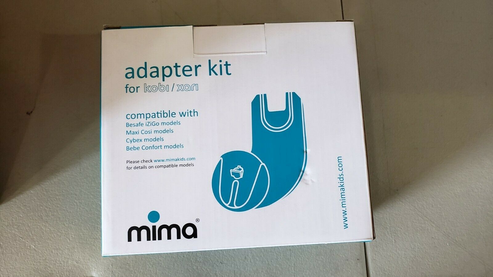 Mima Xari G4104 Car Seat Adapter Kit Maxi Cosi/cybex/esafe Izigo Brand New!